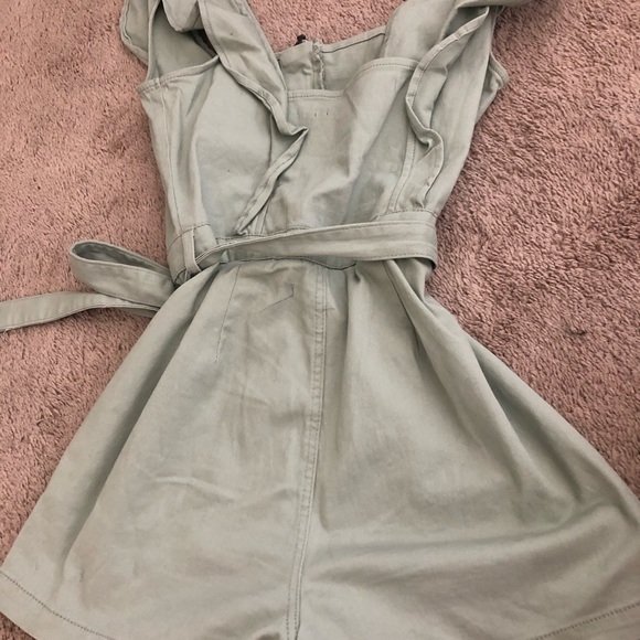 Mint green romper - NWOT size M - Picture 3 of 4